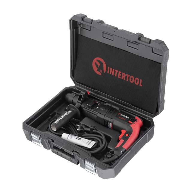 Перфоратор INTERTOOL WT-0170, 1,0 кВт, 3,2 Дж, 0-1300 об/хв, 0-5100 уд/хв - 3 режими в одному інструменті Львів - фото 8