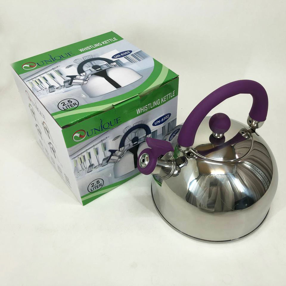 Чайник со свистком с удобной нейлоновой ручкой, Обычный чайник со свистком Хороший IG-21 Львов - изображение 10
