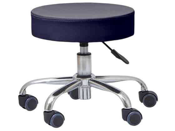 Стілець майстра педикюру мод. 305 на колесах, регулювання висоти Київ