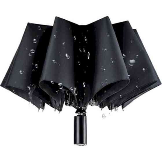 Парасолька з ліхтариком Xiaomi 90FUN Oversize Automatic Umbrella (Чорна) Миколаїв