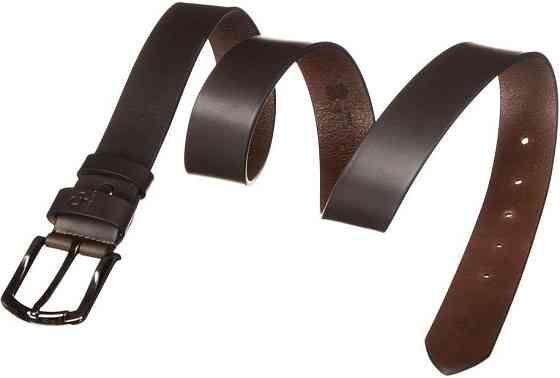 Ремень мужской GRANDE PELLE 11028 под джинсы Коричневый Киев