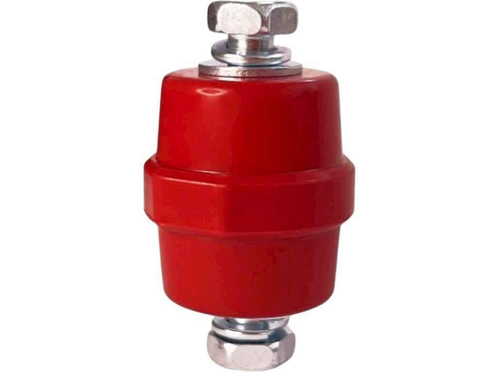 Ізолятор 8мм, L=40м 1шт Шинний SM40*8R червоний ТМ PF Київ - фото 1