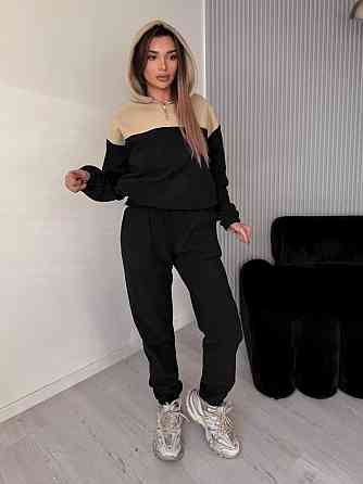 Женский теплый костюм двухцветный Одесса