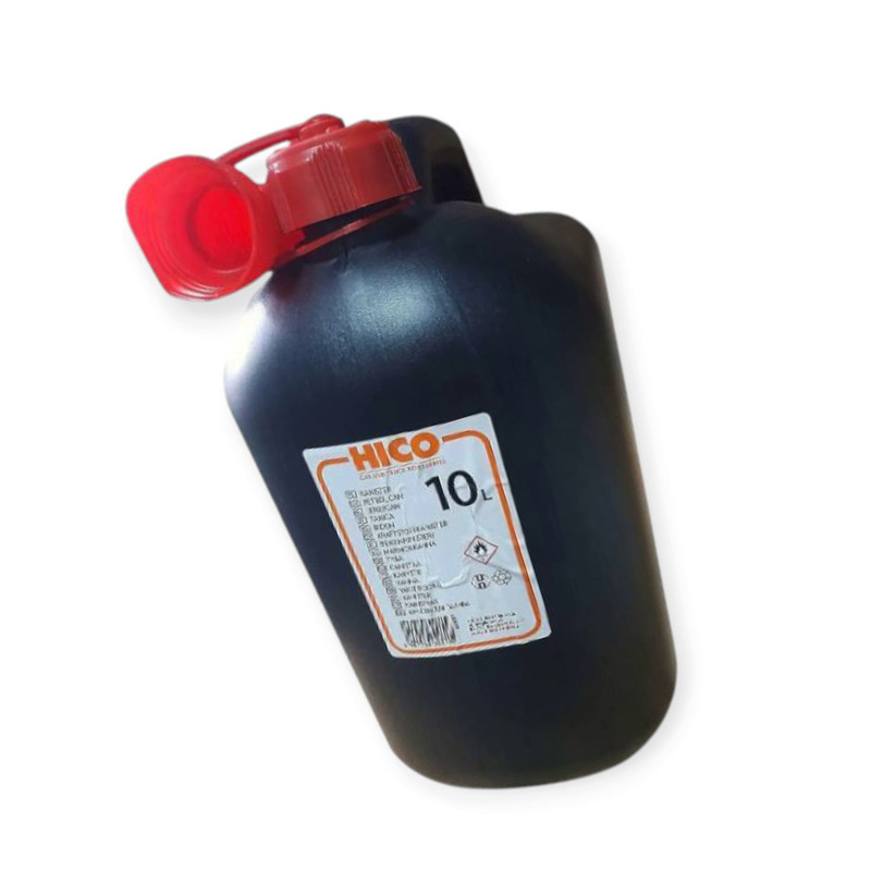 Канистра пластиковая вертикальная с лейкой 10л hico Мукачево - изображение 2