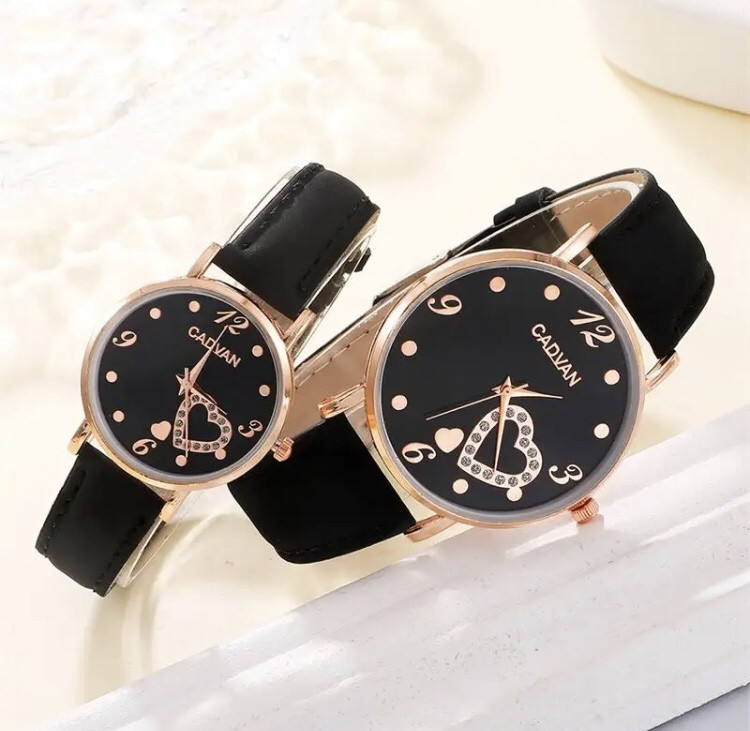 Подарочный набор для мужчин и женщин: 2парные часы с 2 оригин браслетами- диам. 4см, длин 23см, шир. рем. 2см Киев - изображение 5