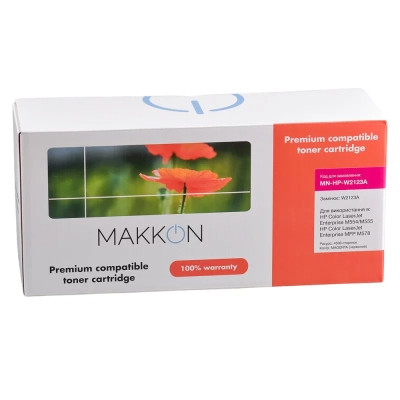 Картридж Makkon HP W2123A (212A) для CLJ M554/M555/M578 magenta (MN-HP-W2123A) Винница - изображение 3