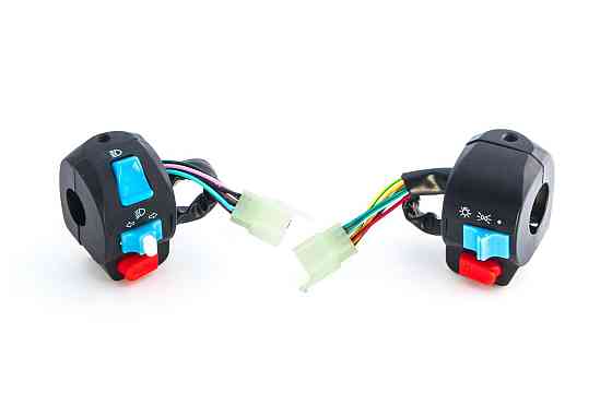 Блоки кнопок керма (пара) скутер 4 Т Китай 50 (диск/диск) Мукачево