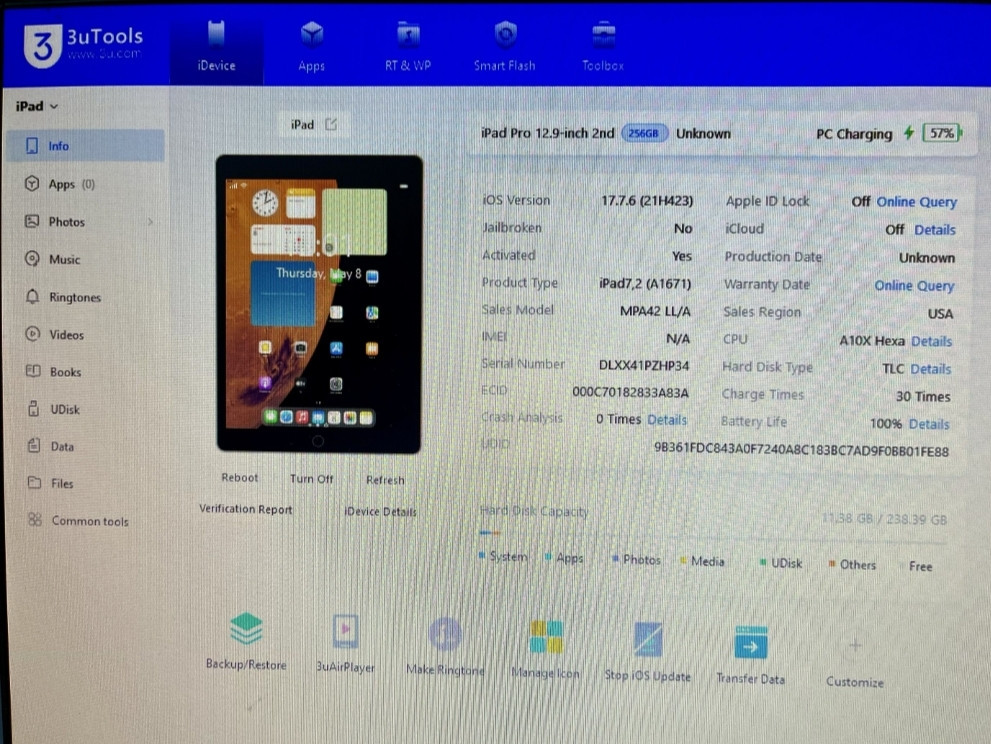 Планшет - iPad Pro 12.9 256 Gb (2-Gen) Харьков - изображение 1