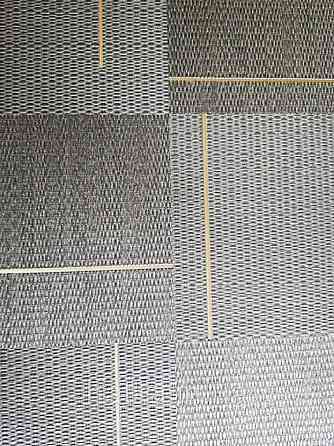 Шпалери вінілові на флізелін Sirpi AltaGamma Home 3 лофт геометрія 3д чорні квадрати золотисті смуги Київ