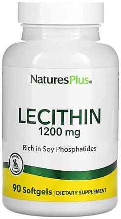 Лецитин Nature's Plus Lecithin 1200 мг 90 капсул Київ