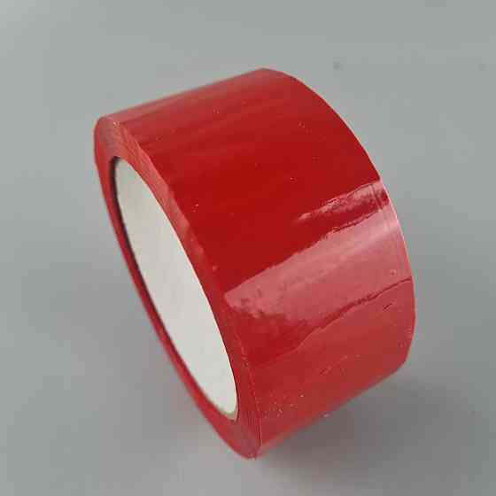 Упаковочный скотч Красный  38мк 45мм 80метров  