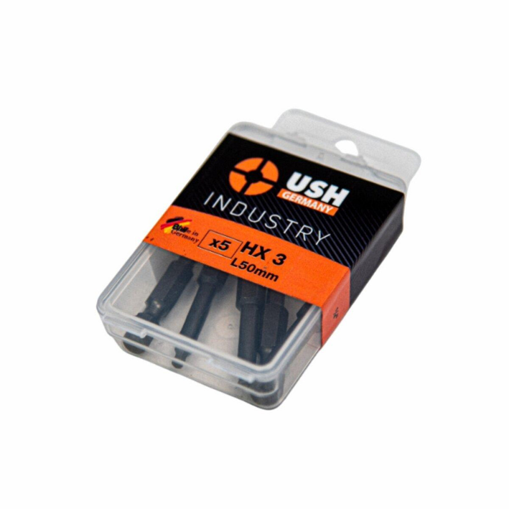 Насадка викруткова USH Industry BallEND HEX SW 3K x 50 мм подовжена Torsion Уп. 5 шт. Одеса - фото 2
