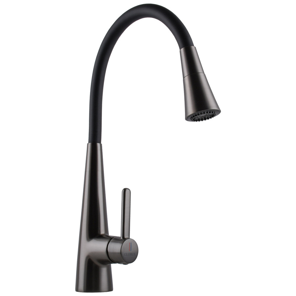 Смеситель для кухни Globus Lux LAZER Pro GLPR-203SM-GP (000028923) Киев - изображение 5