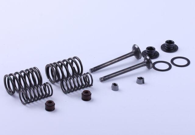 Клапаны + к-т на 2 клапана - скутер 4 т 50 Мукачево - изображение 1