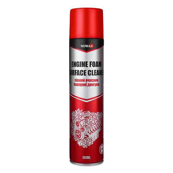 Очисник поверхні двигуна Nowax Engine Foam Surface Cleaner пінний, 650мл Львів