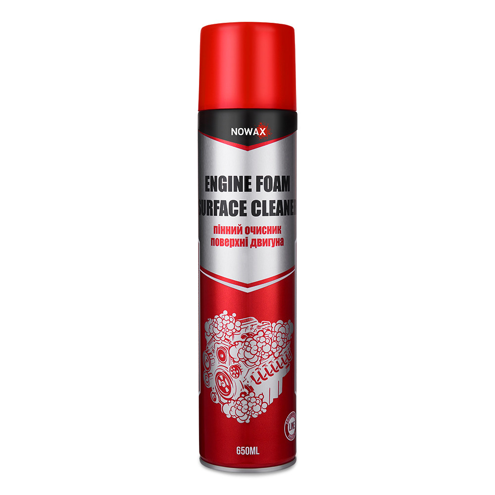 Очисник поверхні двигуна Nowax Engine Foam Surface Cleaner пінний, 650мл Львів - фото 1