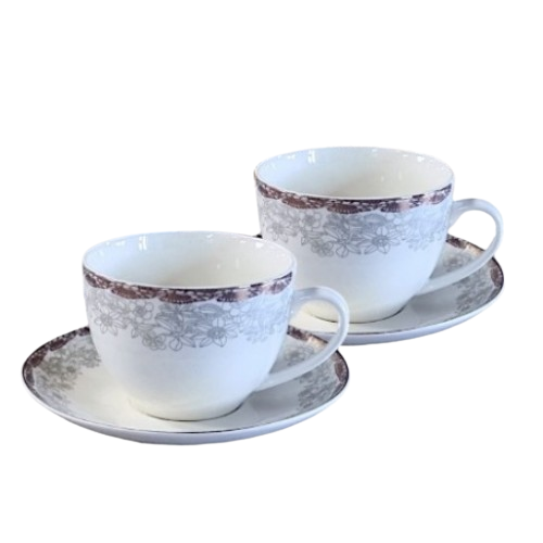 Сервіз чайний Бернадот 12 предметів (ч.240мл/блюдце d15см) S&T Житомир - фото 3