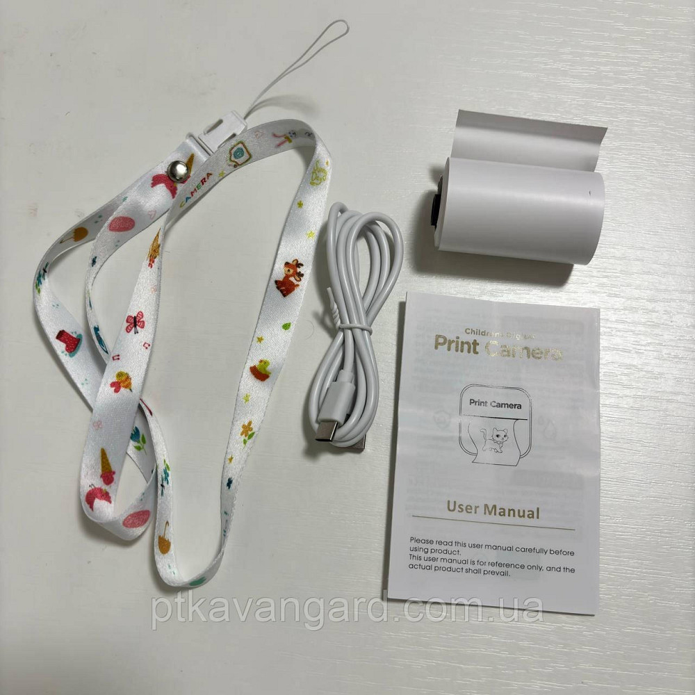 Детский фотоаппарат с моментальной печатью 