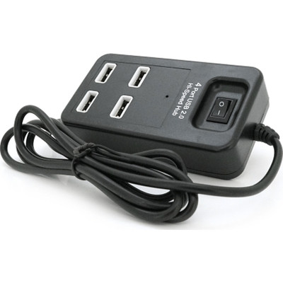 Концентратор Voltronic USB 2.0 to 4xUSB black (YT-HWS4-B) Вінниця - фото 3