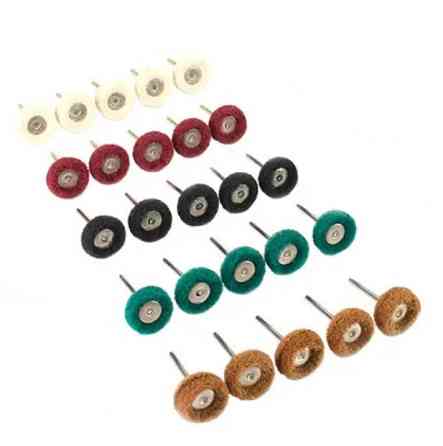 Набір полірувальних кругів щіток 25 мм для гравера дремеля Dremel, 25 шт. Винница