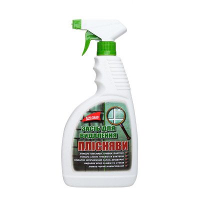 Спрей для чищення ванн Сан Клін для видалення цвілі та бруду з розпилювачем 750 мл (4820003542514) Вінниця - фото 1