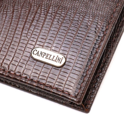Портмоне Canpellini Из натуральной кожи Коричневое (21869) Винница - изображение 7