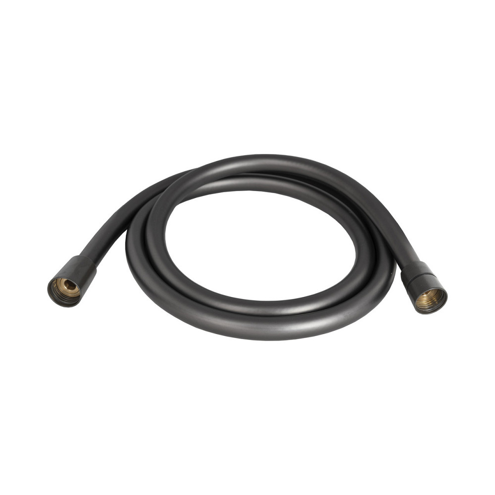 Шланг для ручного душа Qtap Hadice 1600 мм QTHADPVC160G Graphite Киев - изображение 1