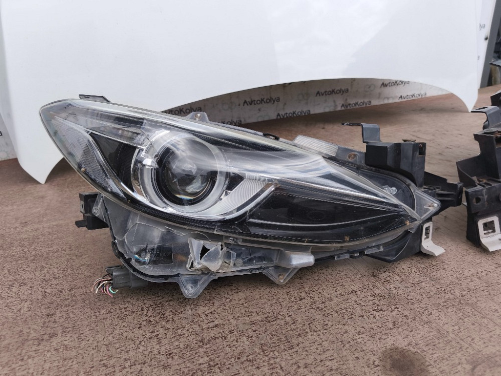 Ноускат бампер передній + капот + фара Mazda 3 BM 2013-2016 (MZ04151BA) Ковель - фото 9