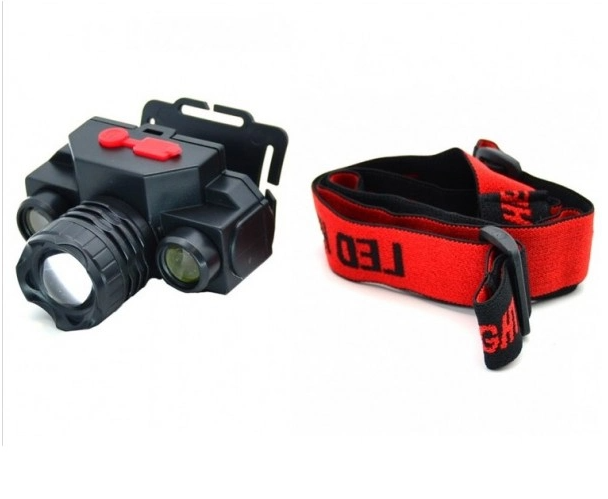 Налобний ліхтар X-Balog BL-1805 COB XPE 18650 usb charge 8016 Одеса - фото 2