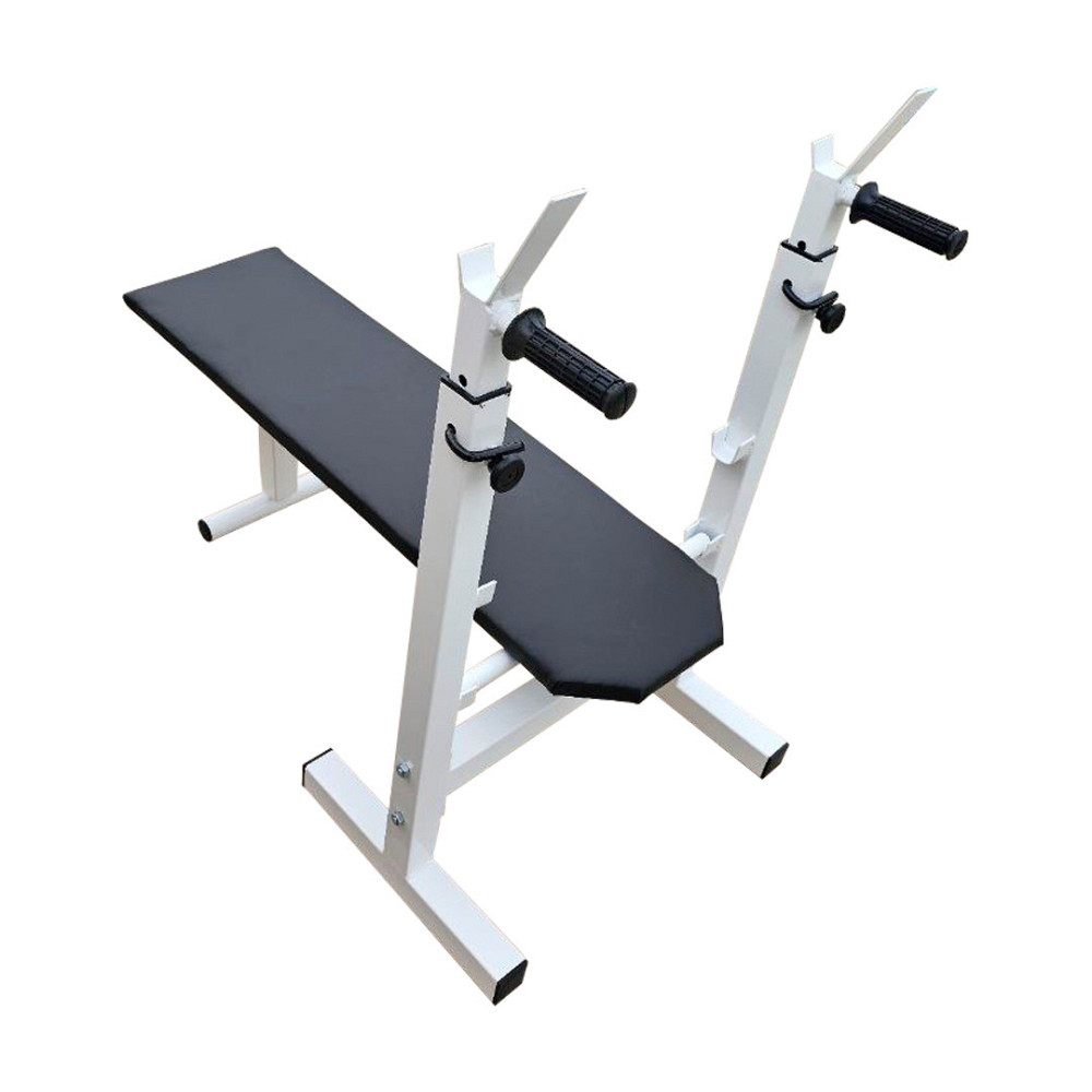 Лавка для жиму горизонтальна складна Білий Київ - фото 3