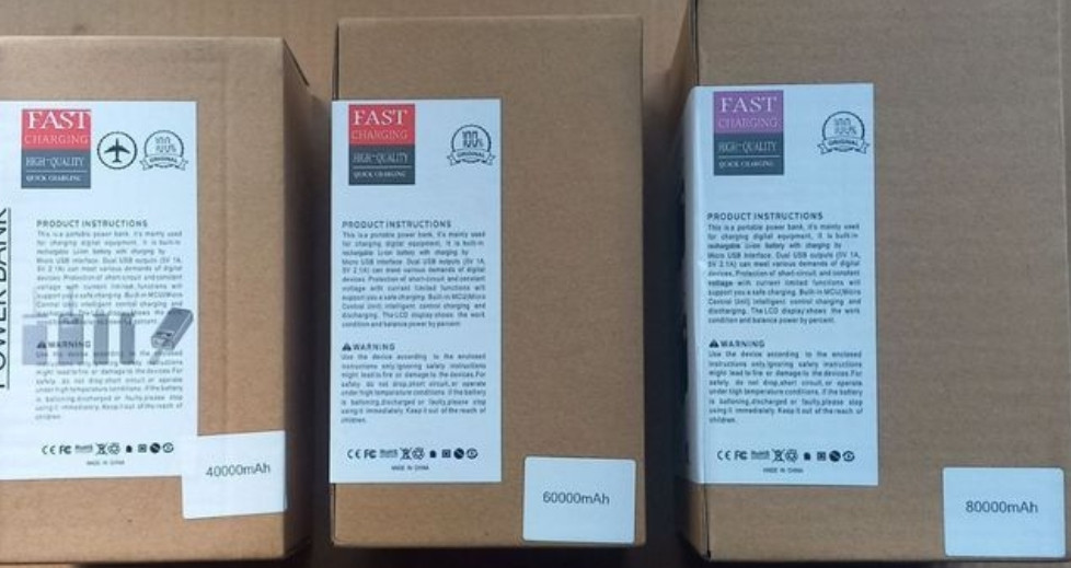 PowerBank 80000mAh 60000mAh 40000mAh | 22.5W • FAST CHARGE | павербанк. Киев - изображение 1
