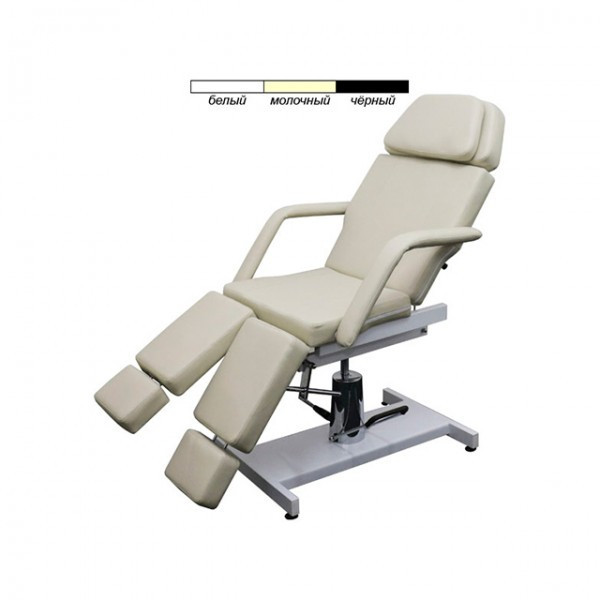 Педикюрне крісло-кушетка з гідравлічним регулюванням висоти та обертанням на 360 Київ - фото 2