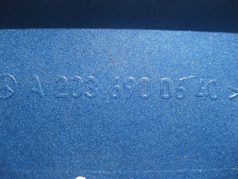 Mercedes-Benz  A2036980654 Порог пластиковий правий С-Class Sportcoupe C203 Одесса - изображение 6