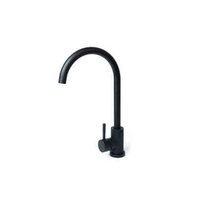 Мойка кухонная Adamant Ovum чорний + змішувач (1824296910403) Вінниця