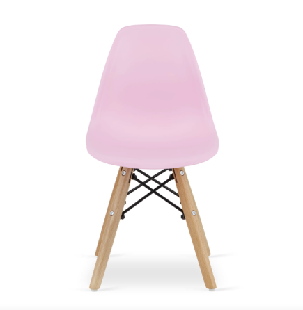 Дитячий стільчик Leobert Zubi зі спинкою рожевий Київ