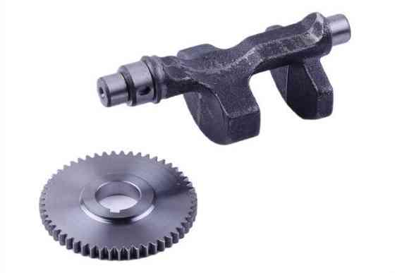 Вал балансировочный c шестерней Z-53 - мотоблок 186F Мукачево