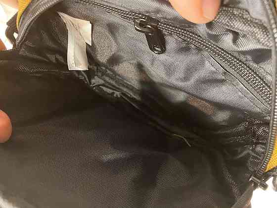 Сумка через плече Carhartt Кархарт 17х17х7 чорний Коричневий ver.2 Запоріжжя