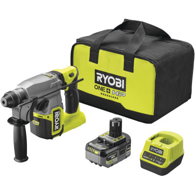 Перфоратор Ryobi RSDS18X-1C40S, SDS+, 18В ONE+ НР, 4Ah, 4 Дж, 4 реж. (5133005383) Вінниця - фото 1