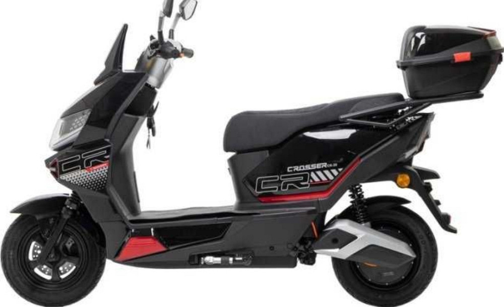 Електроскутер Crosser CR-20 2500W 72V 24Ah Графенові акб 2025 - Чорний. Харків - фото 8