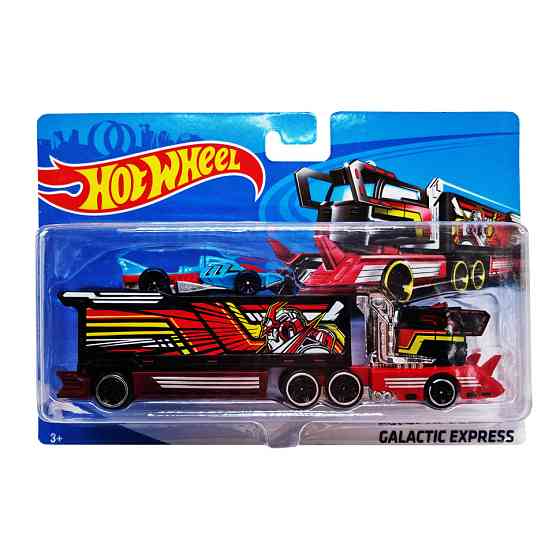 Детский игровой набор машинок T-P771-1(Light-Blue) с трейлером Винница