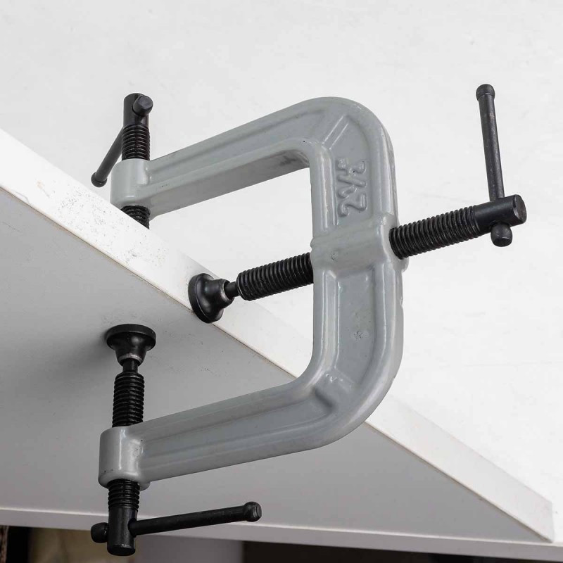 Струбцина G-подібна "Profi" з 3-ма зажимами 2.5 "-63мм Одеса - фото 5