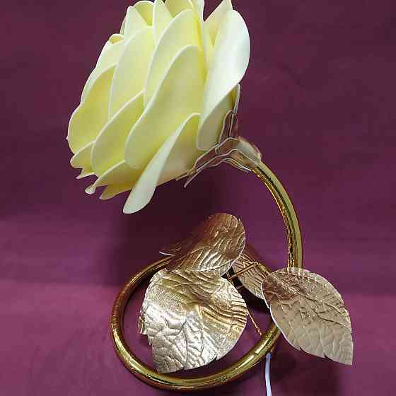 Світильник-нічник "Жовта камелія" Дніпро