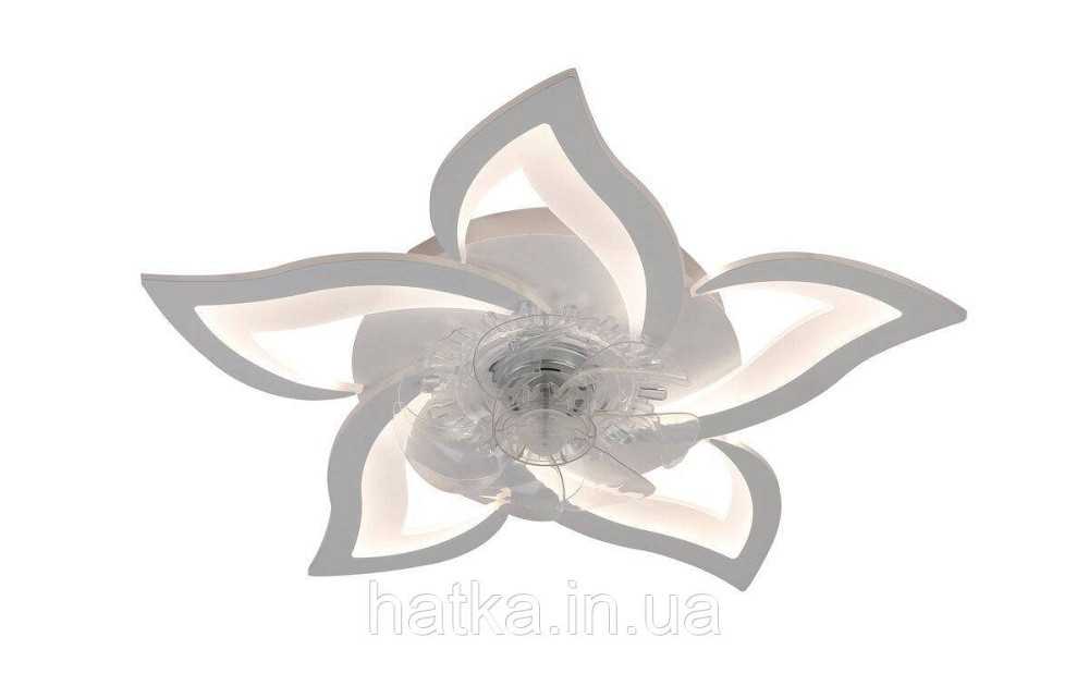 Стельовий світильник-вентилятор YZD5005-Fan (Білий) Київ - фото 2