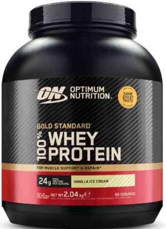 Сироватковий протеїн Optimum Nutrition Gold Standard 100% Whey 2040g ванільне морозиво Київ