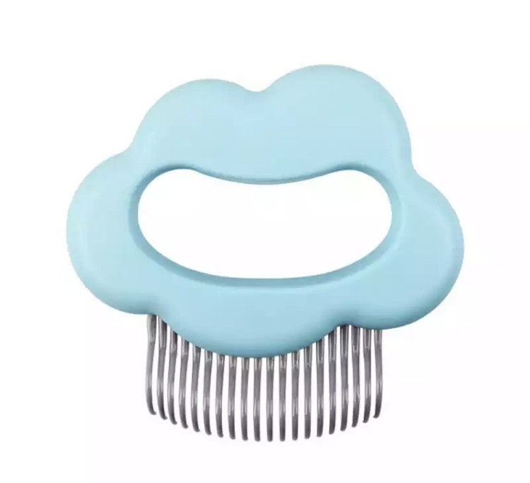Расческа кошек и собак, щетка для животных, цвет голубой, размер 9*9см Киев - изображение 3