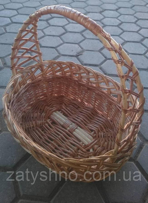 Кошик плетений подарунковий Київ - фото 2