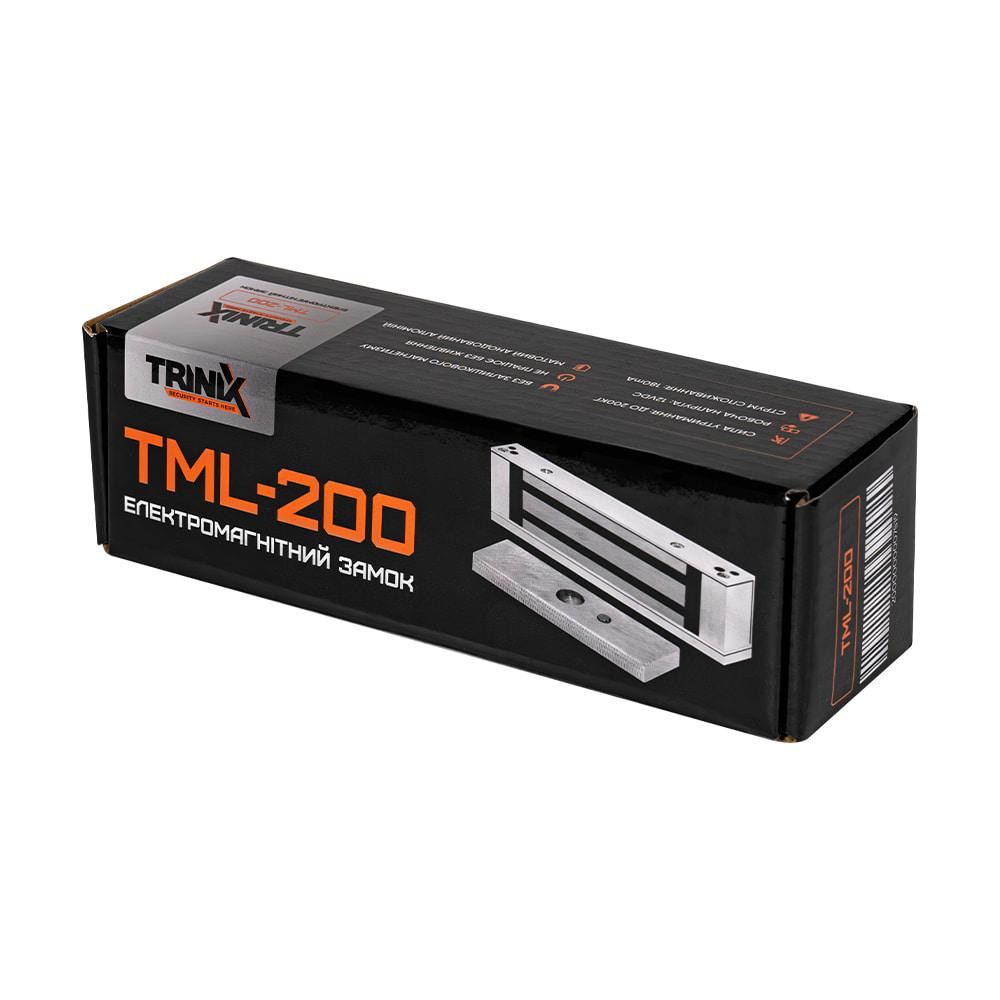 Замок електромагнітний накладний Trinix TML-200 200kg (66-00006) Київ - фото 5