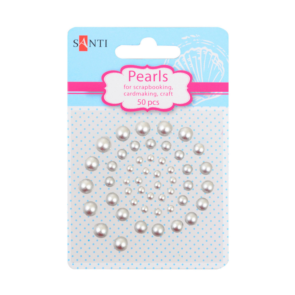 Перлини для декору самоклеючі 