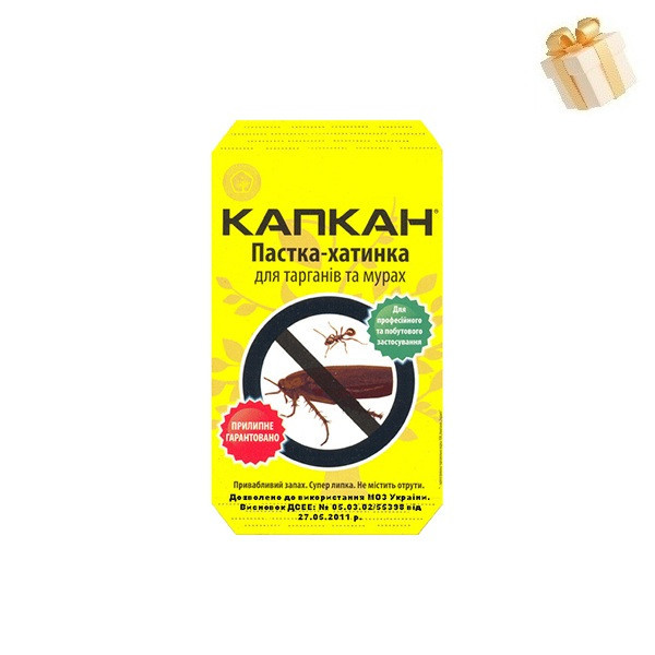 Ловушка-домик для тараканов и муравьев 