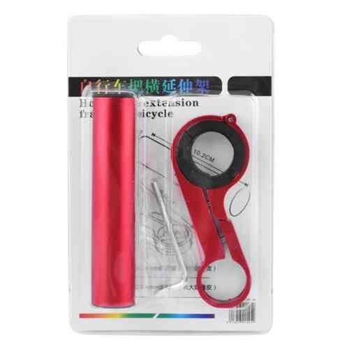 Розширювач вело руля 799 алюмінієвий Червоний Київ